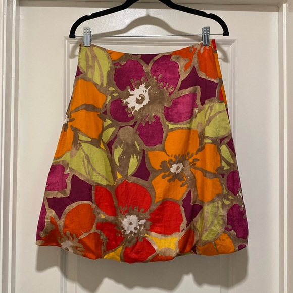 Ivo Nikkolo Silk and Cotton Bubble skirt Size 38 - Picture 2 of 5